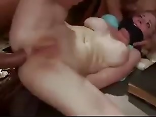 Double Penetration Prison Gangbang