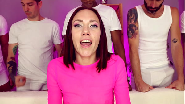 Indy Lix takes on a wild 5on1, mixing DAP, DP, and intense fisting, with big gaps and anal creampies, deepthroating and cum-swallowing action.