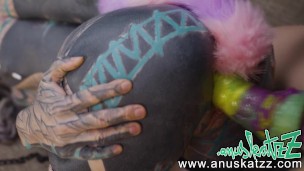 I get STRAP-ON fucked from a real DOMINATRIX in PET PLAY style – Full clip on my Manyvids page