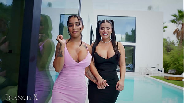 Hot Peach Pies Gangbang: 9 Studs Double-Teaming Lingerie Babes in a Wild DP & Anal Orgy