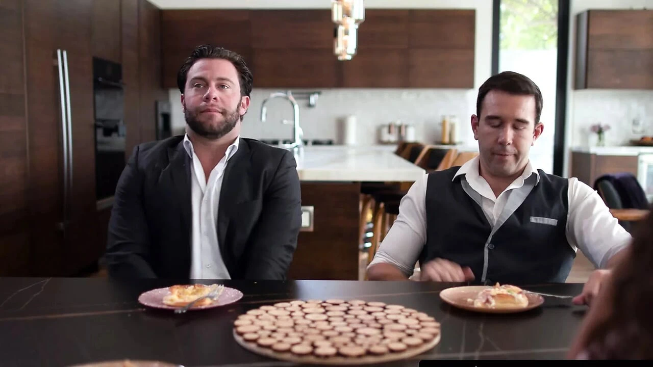 MODERN-DAY SINS – Natural Tits Nympho Gets Her Big Ass Double Drilled And DOMINATED At Dinner Party